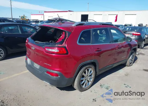 2015 Jeep Cherokee Limited from USA, damaged, VIN 1C4PJMDS8FW673932